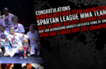 MMA Fight Spartan League Agua Caliente