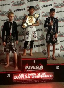 Las Vegas NAGA no gi and gi Champion Damian Espinoza