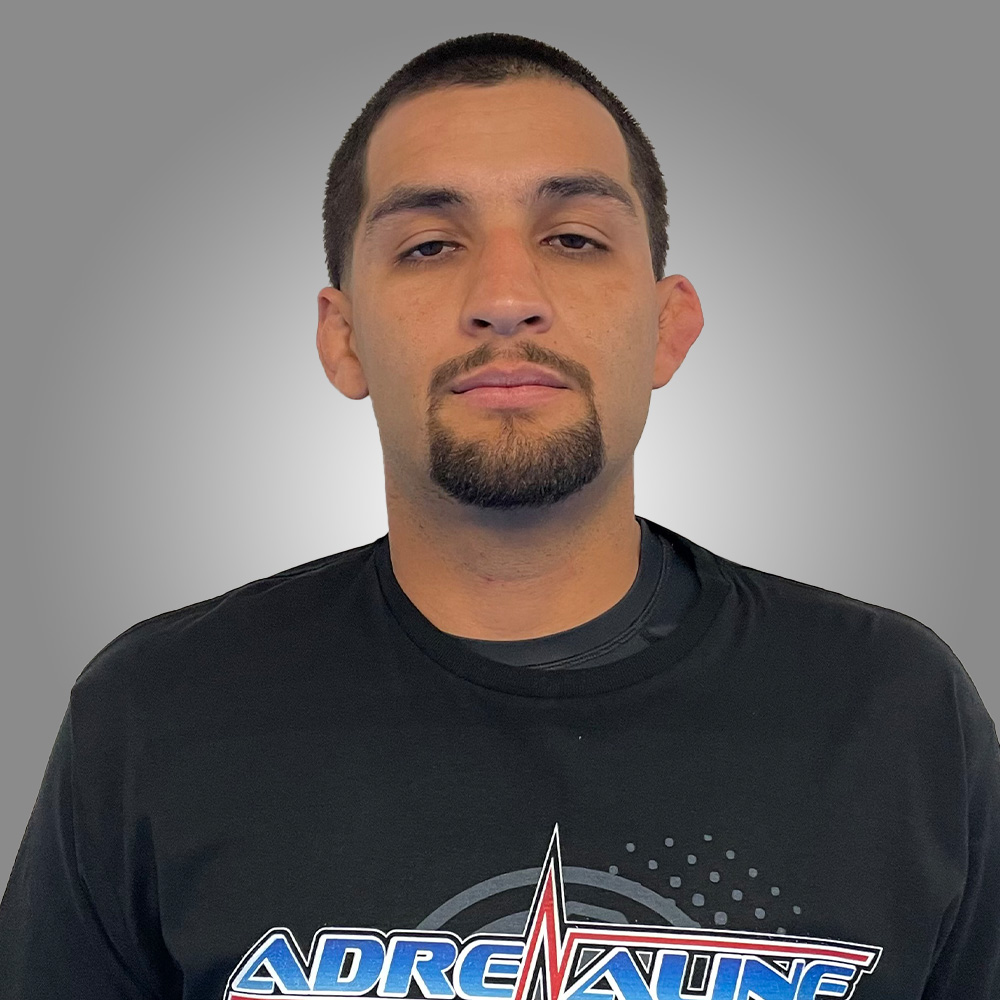 ose Medina, a professional Jiu Jitsu coach at Adrenaline MMA & Fitness in San Bernardino.